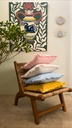 Twenty-One Tweed Frill Cushion