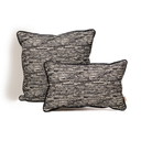 Deeja (P) Cushion (45*45) - Black X Ivory