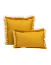 Twenty-One Tweed Frill Cushion