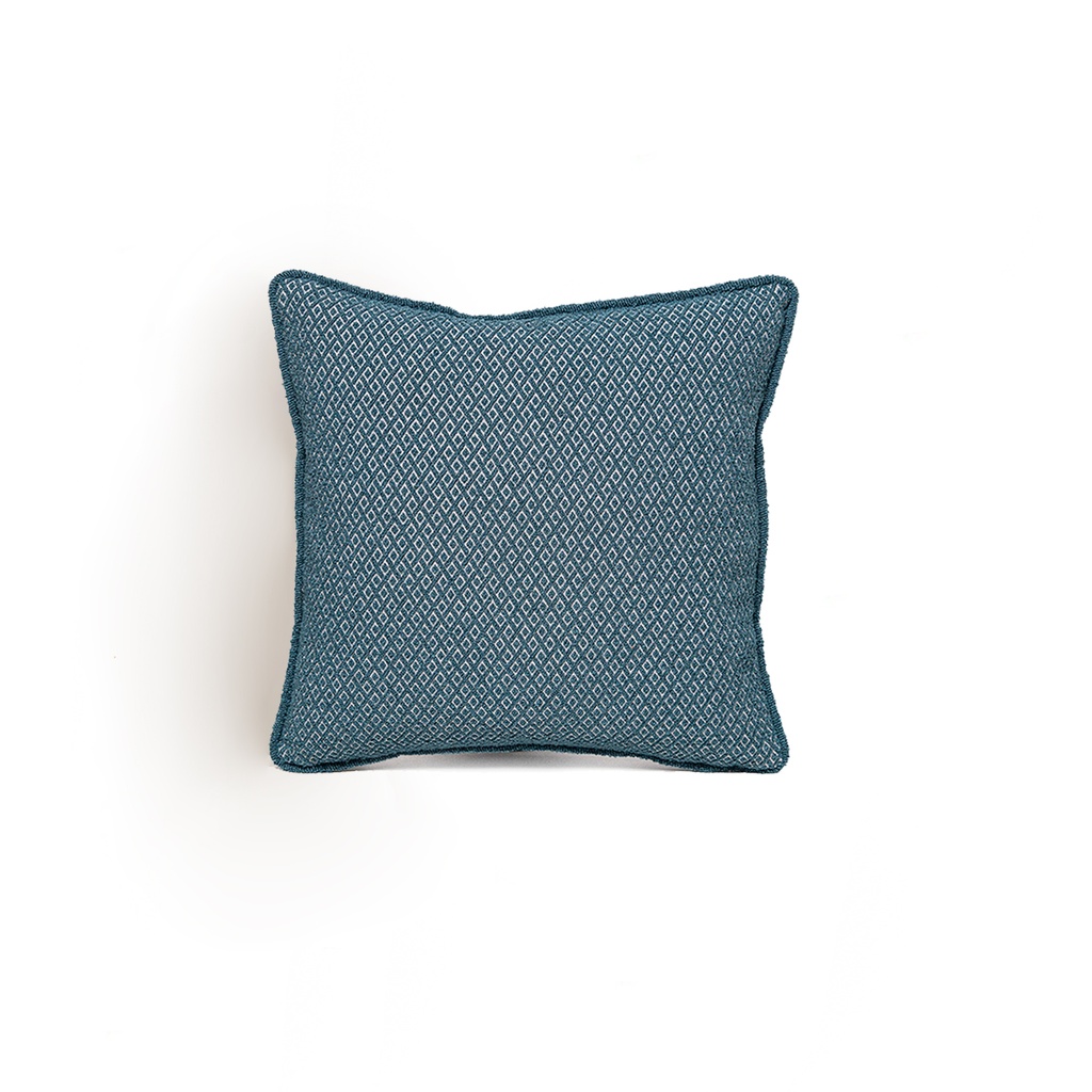 [4909] Coconut Grove (P) Cushion (45*45) - Deep Teal x P.Blue