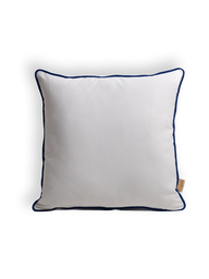 Solid (P) Cushion (45*45) - Ekru x Navy ☀️☂️