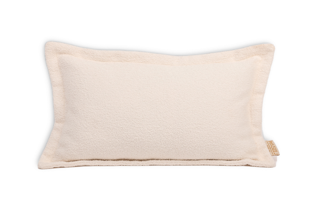 Bouclé Samosa Cushion