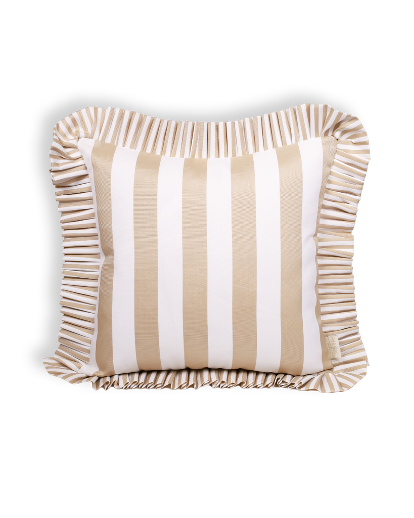 [5892] Ceaser Cushion ☀️☂️ (Beige)